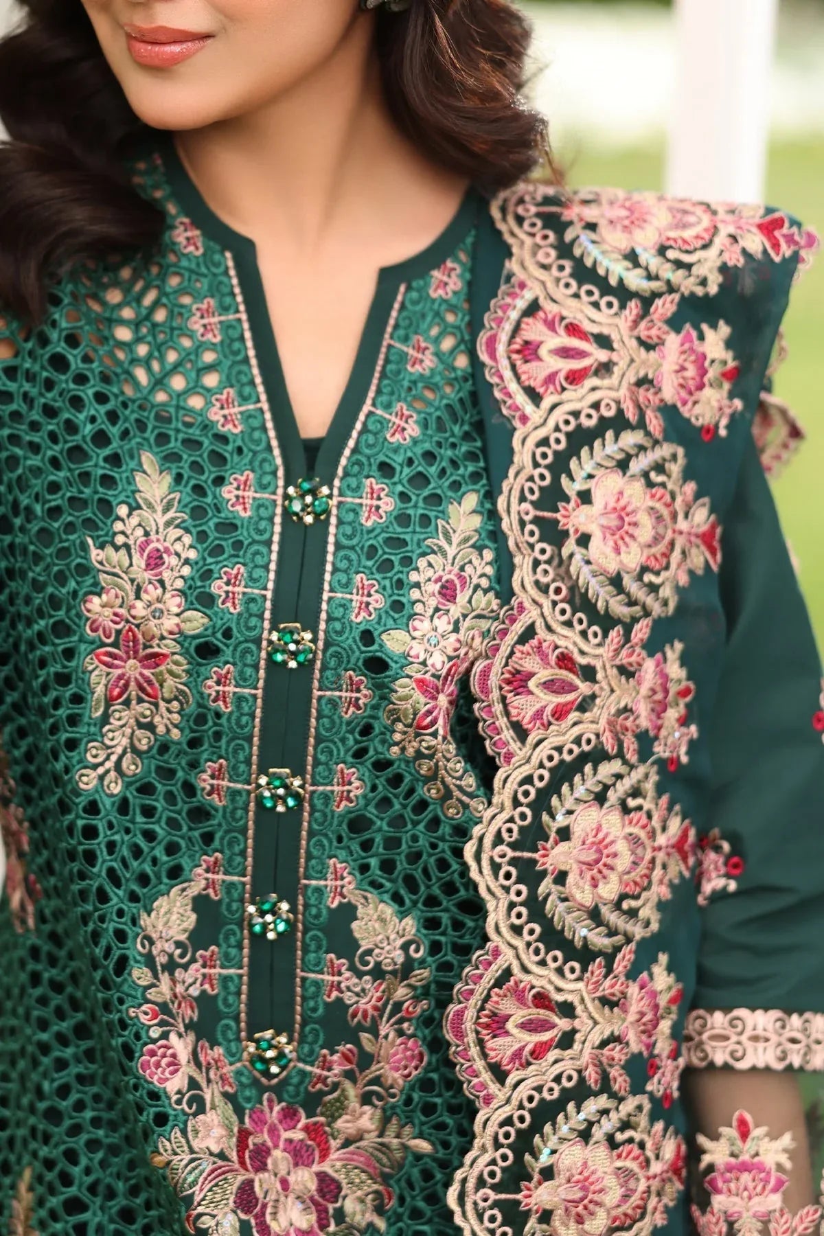Imrozia Premium | Hayam Luxury Lawn 25 | SL 89 AMAL - Rang-e-Khaas