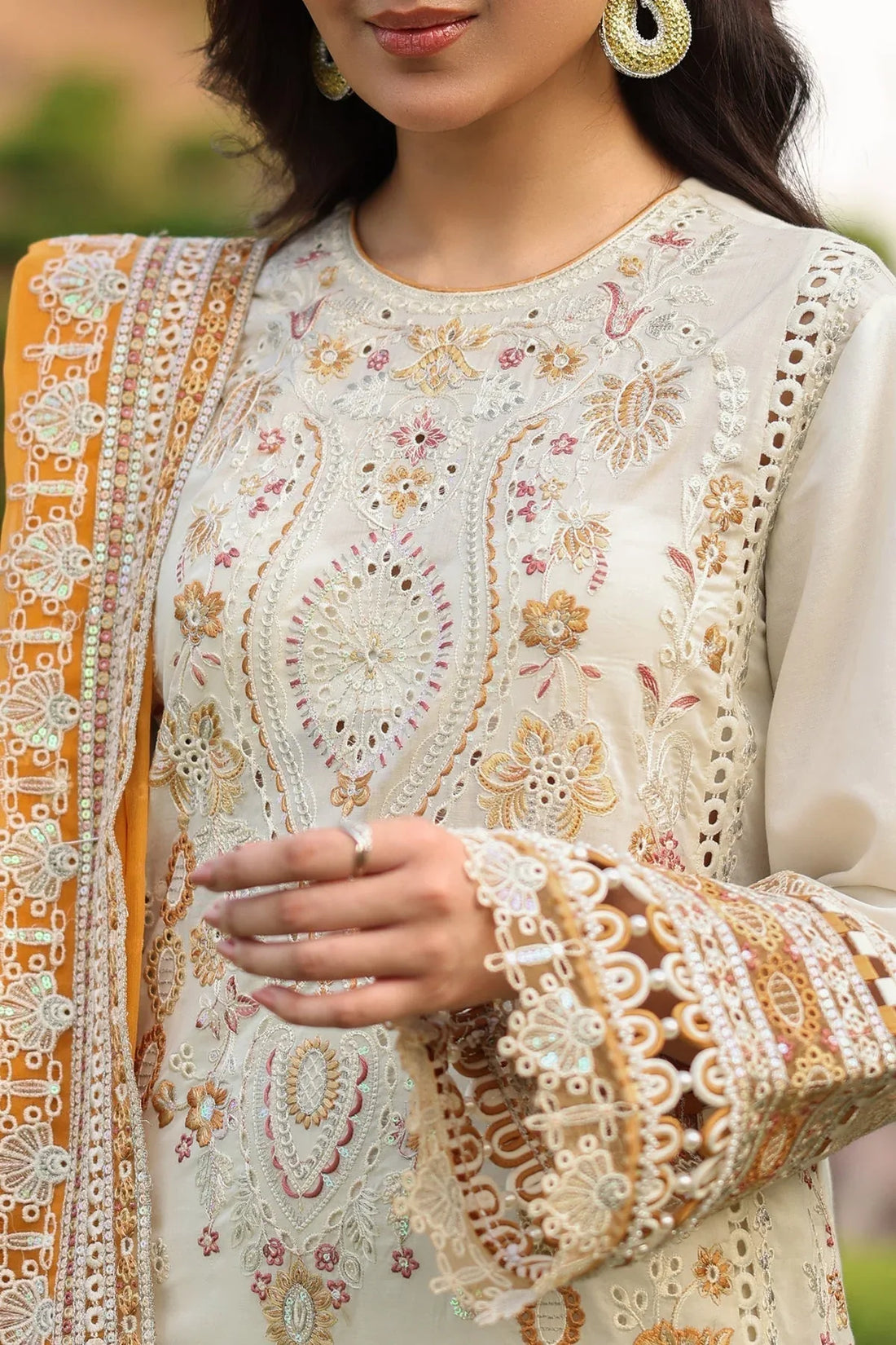 Imrozia Premium | Hayam Luxury Lawn 25 | SL 91 LULU - Rang-e-Khaas