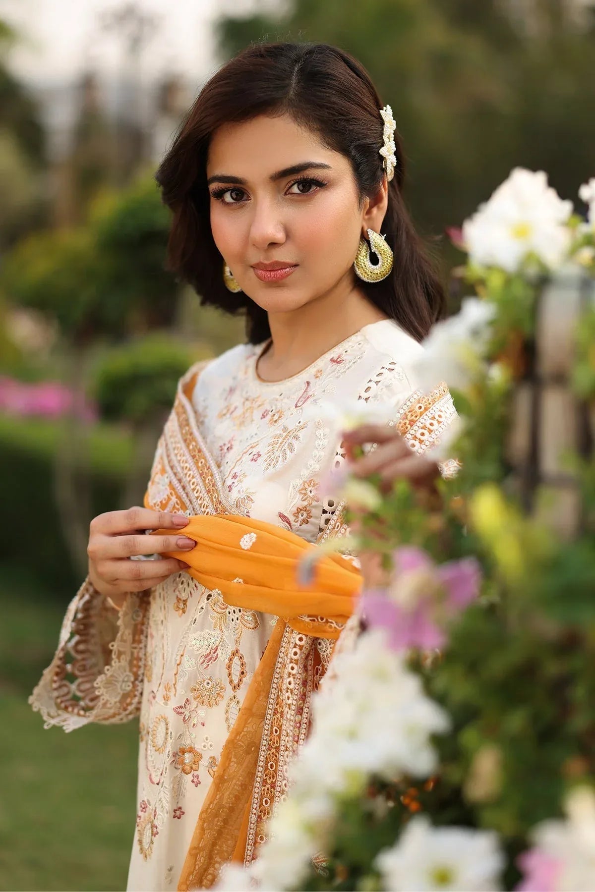 Imrozia Premium | Hayam Luxury Lawn 25 | SL 91 LULU - Rang-e-Khaas