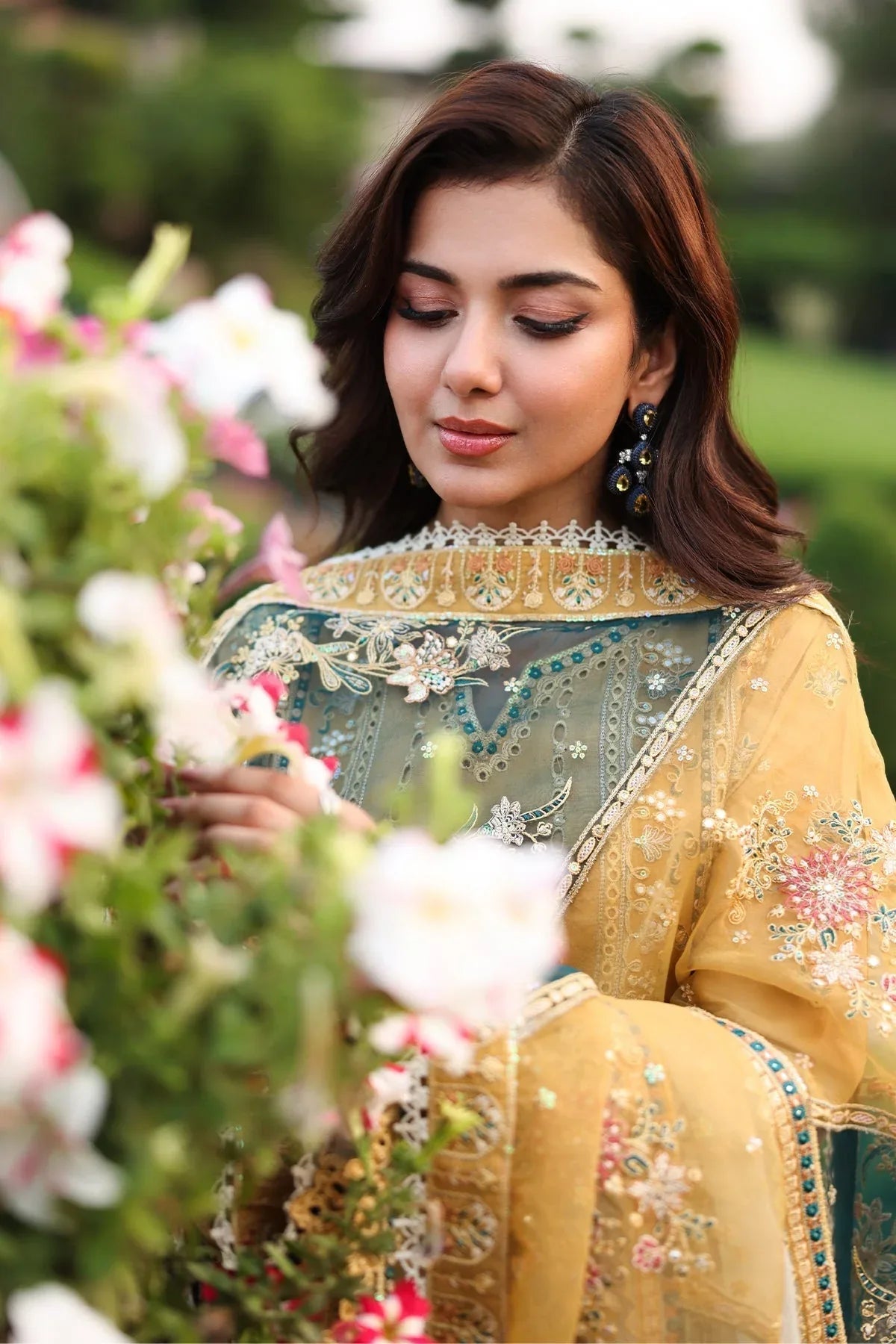 Imrozia Premium | Hayam Luxury Lawn 25 | SL 92 SHAKIRA - Rang-e-Khaas
