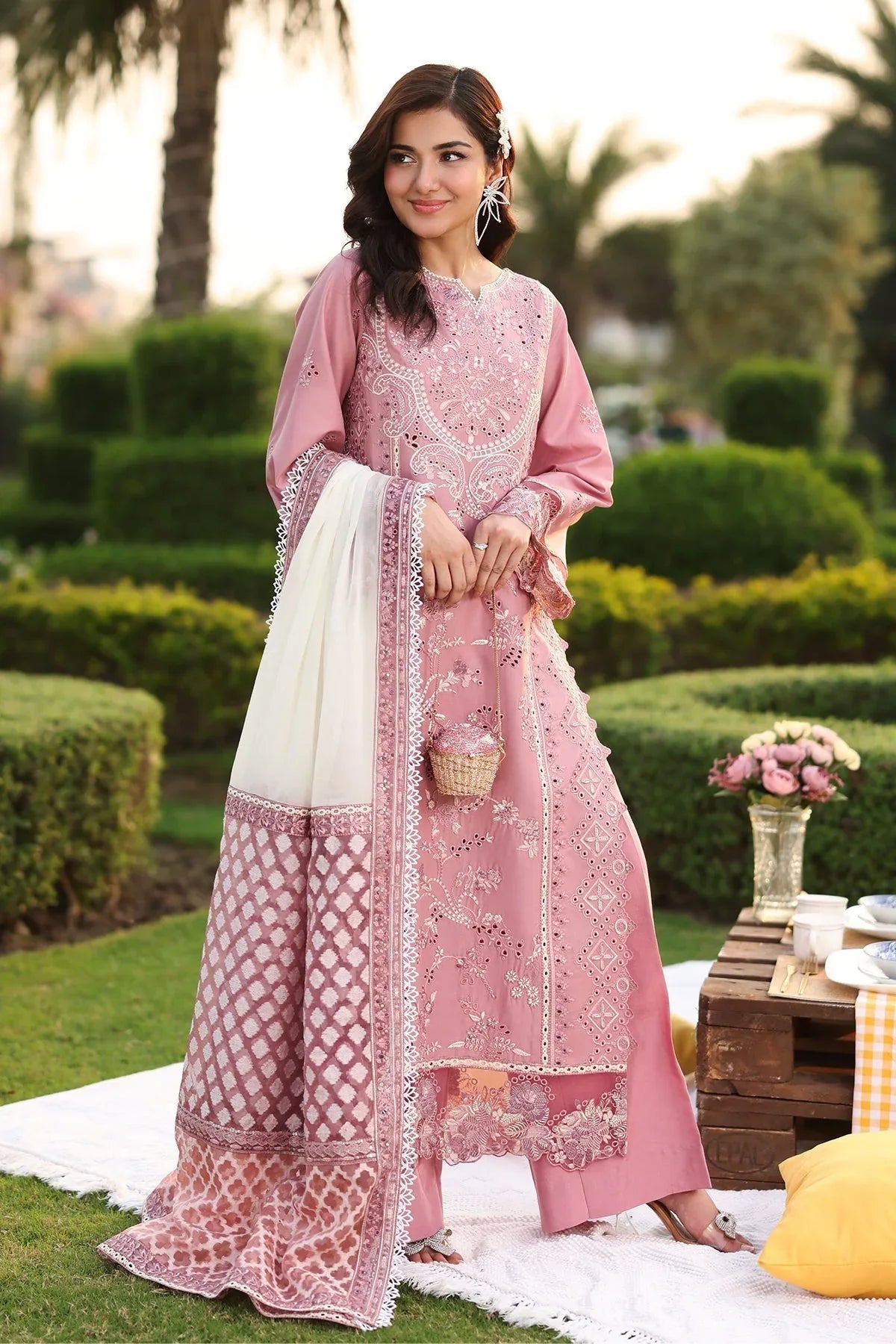 Imrozia Premium | Hayam Luxury Lawn 25 | SL 93 ISRA - Rang-e-Khaas