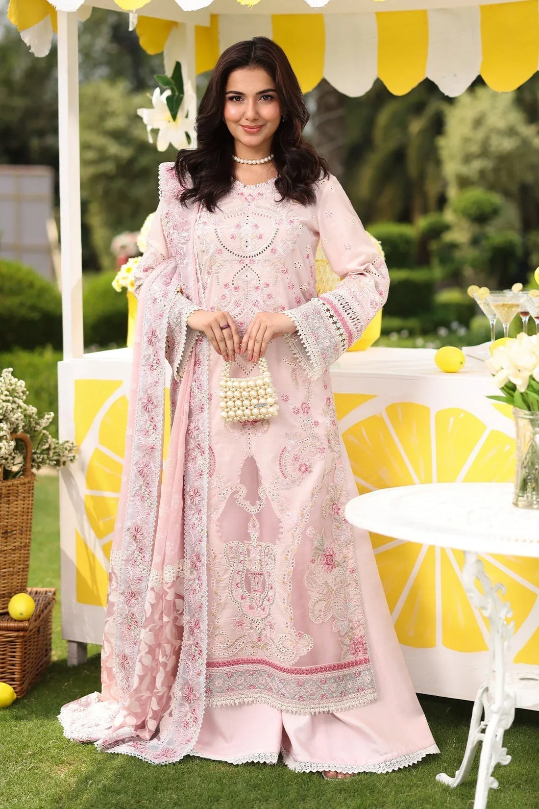 Imrozia Premium | Hayam Luxury Lawn 25 | SL 94 JANAN - Rang-e-Khaas
