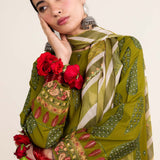 Zara Shahjahan | Stitched Lawn 24 | SL-AINA-8B