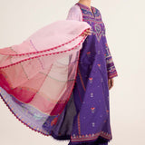 Zara Shahjahan | Stitched Lawn 24 | SL-LAMIA-7B