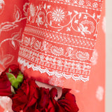 Zara Shahjahan | Stitched Lawn 24 | SL-MAHI-1A