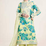 Zara Shahjahan | Stitched Lawn 24 | SL-PHOOL KARI-13A