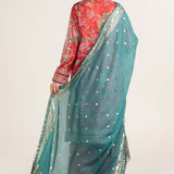 Zara Shahjahan | Stitched Lawn 24 | SL-PHOOL KARI-13B