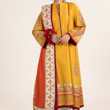Zara Shahjahan | Stitched Lawn 24 | SL-SANDAL-10A