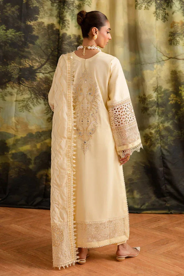 Marjjan | Guzel Lawn | SMC 203-A (Yellow) - Rang-e-Khaas