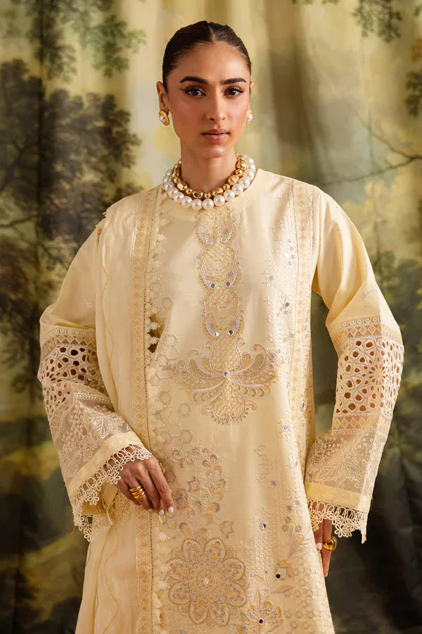 Marjjan | Guzel Lawn | SMC 203-A (Yellow) - Rang-e-Khaas