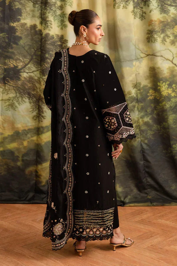 Marjjan | Guzel Lawn | SMC 204-A (Black) - Rang-e-Khaas