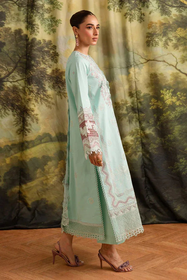 Marjjan | Guzel Lawn | SMC 208-B (Ferozi) - Rang-e-Khaas