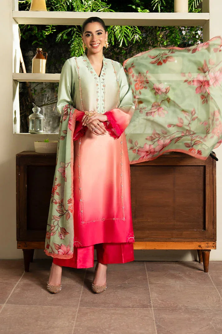 Imrozia Premium | Celeste Pret 25 | SP-112 Scarph - Rang-e-Khaas