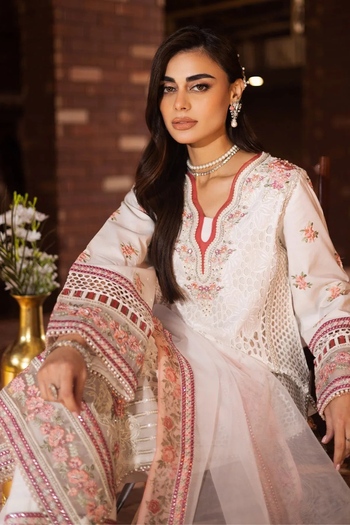 Imrozia Premium | Naya Luxury Eid Edit | SP-51 MEHZA - Rang-e-Khaas