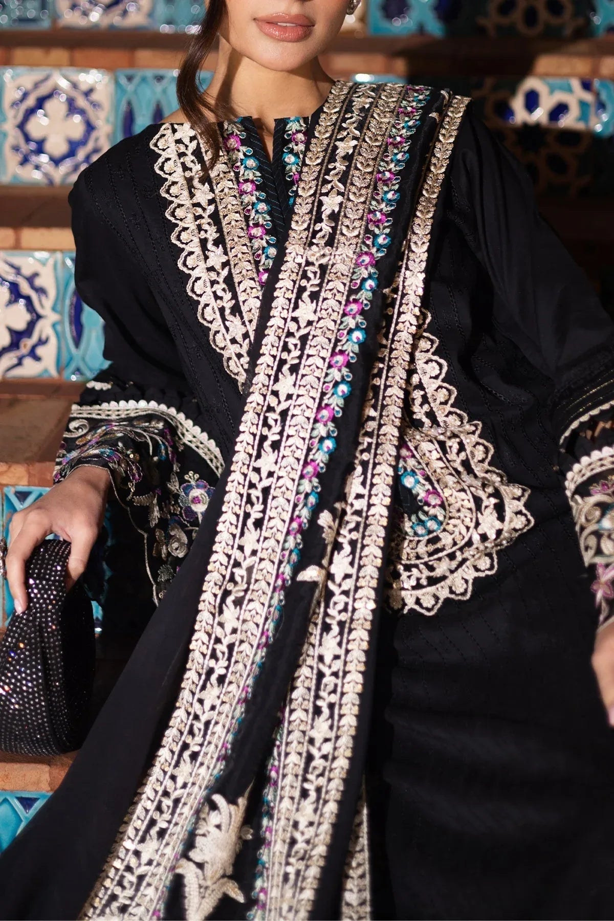 Imrozia Premium | Naya Luxury Eid Edit |SP-53 LAMIA - Rang-e-Khaas