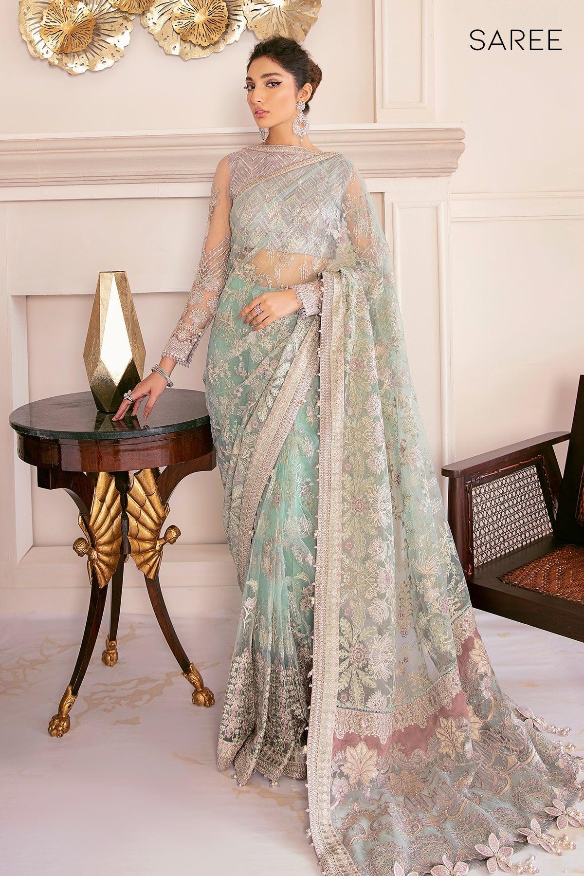 EMBROIDERED NET CH08-10 STITCHED