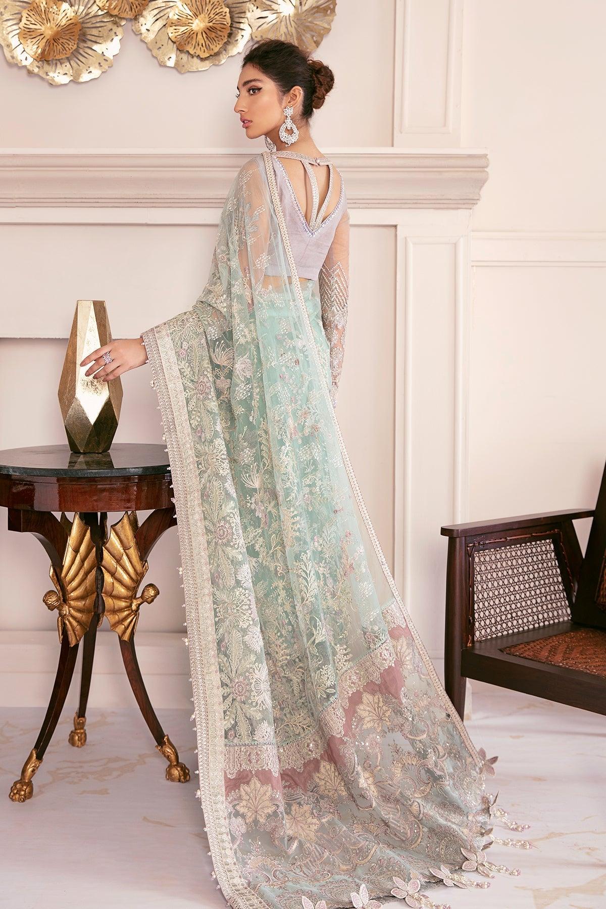 EMBROIDERED NET CH08-10 STITCHED