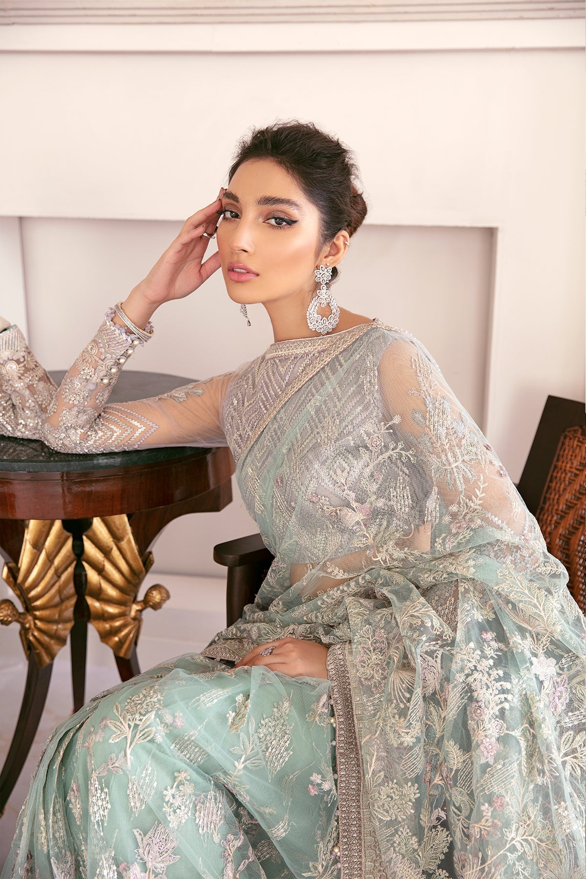 Baroque-EMBROIDERED NET CH08-10