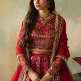 Saad Shaikh | Elana Wedding Formals |  Cerise