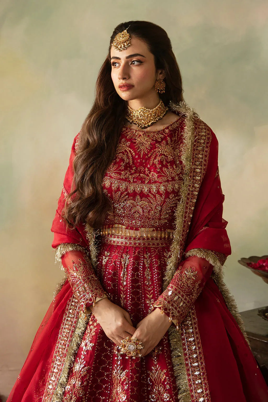 Saad Shaikh | Elana Wedding Formals |  Cerise - Rang-e-Khaas