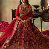 Saad Shaikh | Elana Wedding Formals |  Cerise