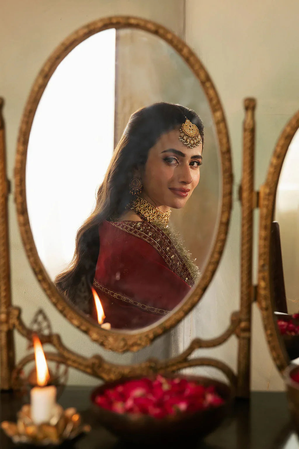 Saad Shaikh | Elana Wedding Formals |  Cerise - Rang-e-Khaas