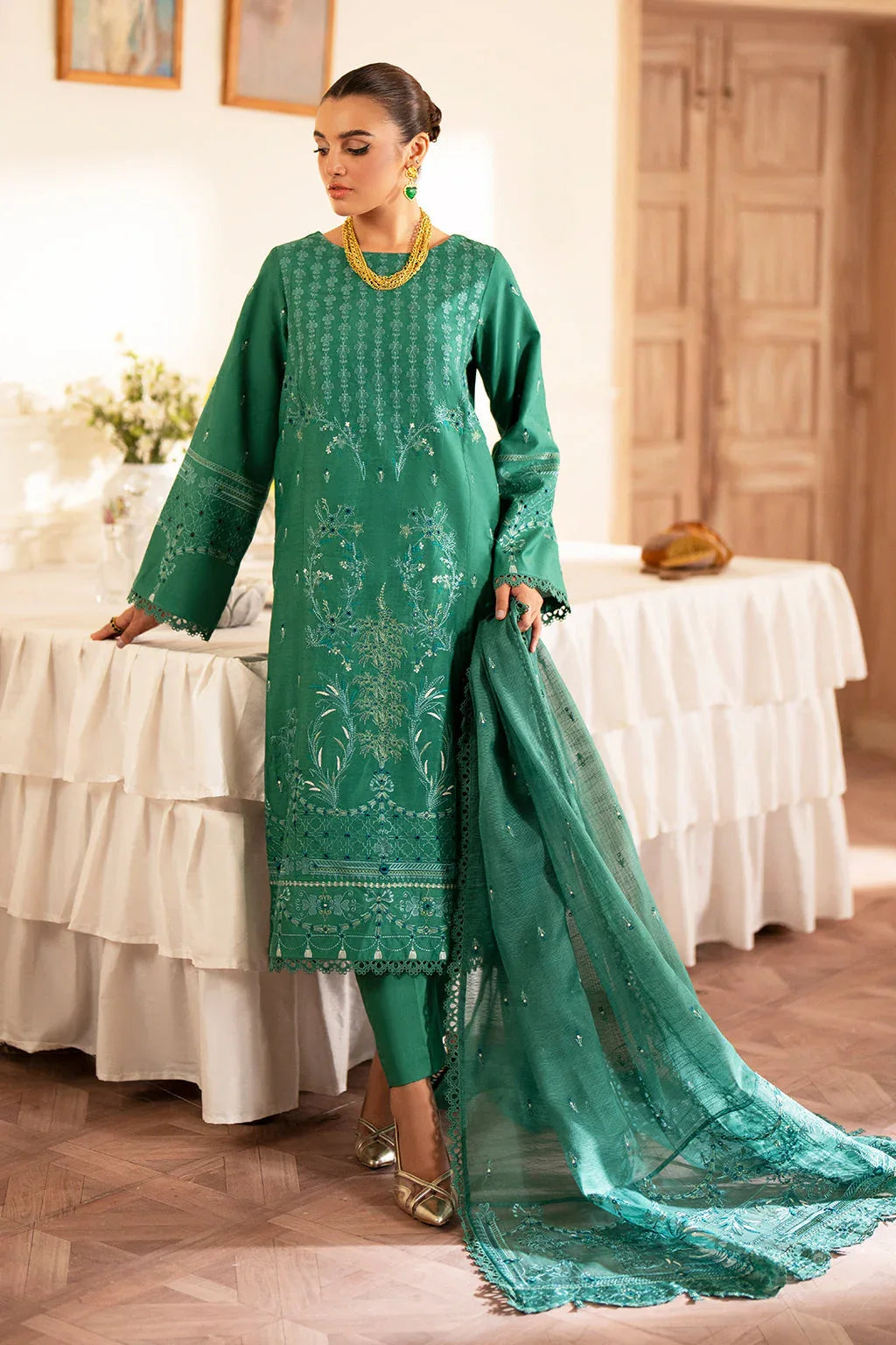 Saad Shaikh | Lumiere Winter |  D-08 Opalo - Rang-e-Khaas