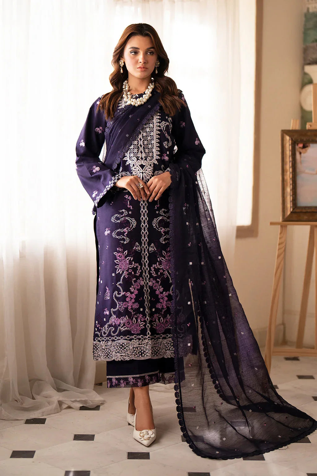Saad Shaikh | Lumiere Winter |  D-09 Ruby - Rang-e-Khaas