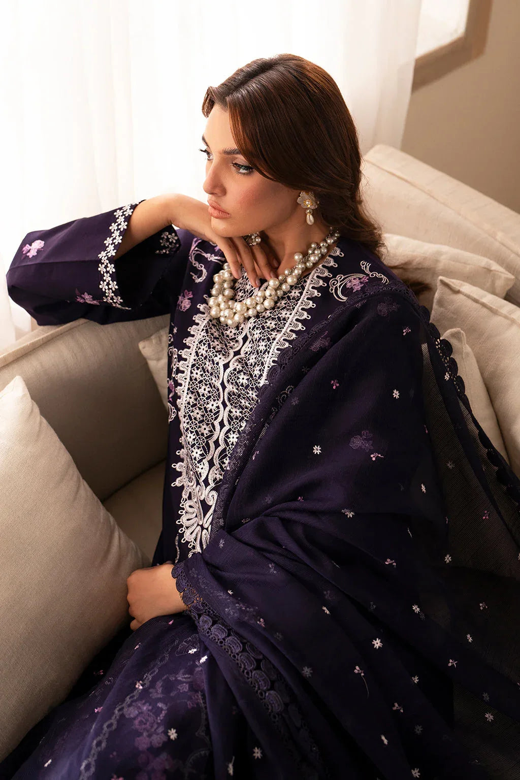 Saad Shaikh | Lumiere Winter |  D-09 Ruby - Rang-e-Khaas