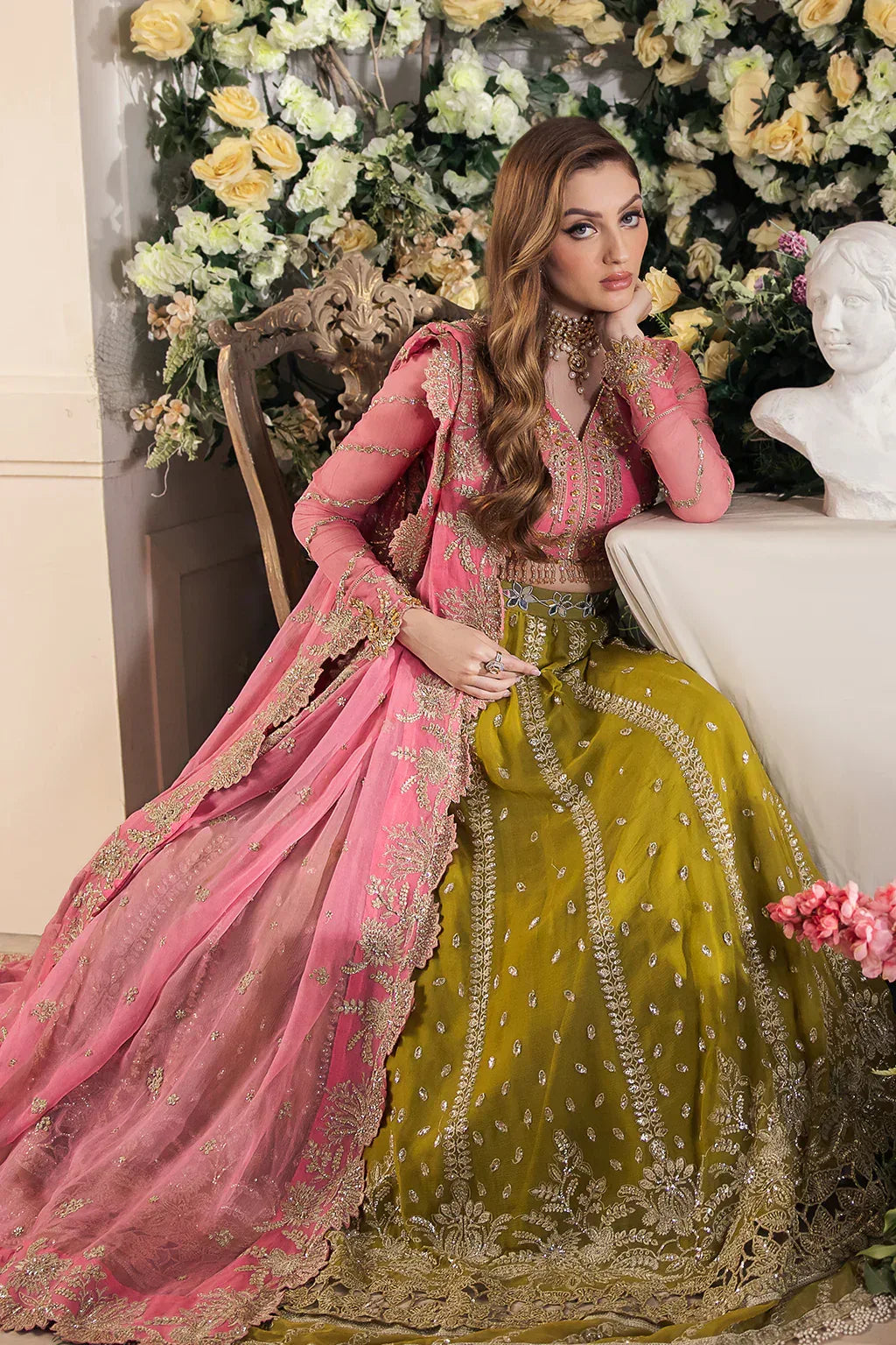 Saad Shaikh | Panache Luxury Chiffon 24 | Taskheer - Rang-e-Khaas