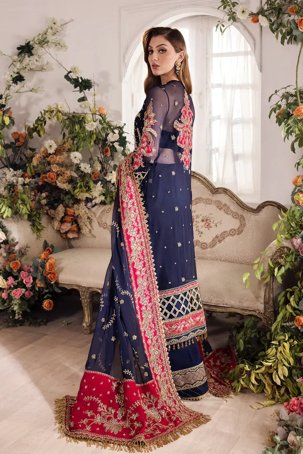 Saad Shaikh | Panache Luxury Chiffon 24 | Zofiya - Rang-e-Khaas