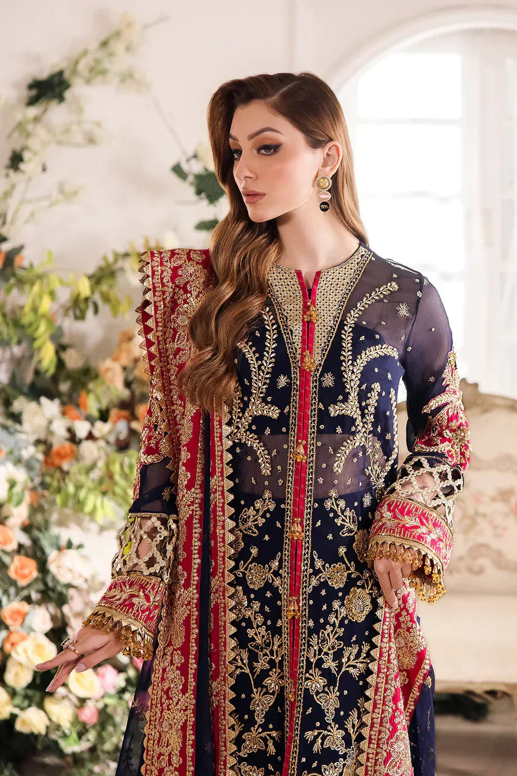 Saad Shaikh | Panache Luxury Chiffon 24 | Zofiya - Rang-e-Khaas