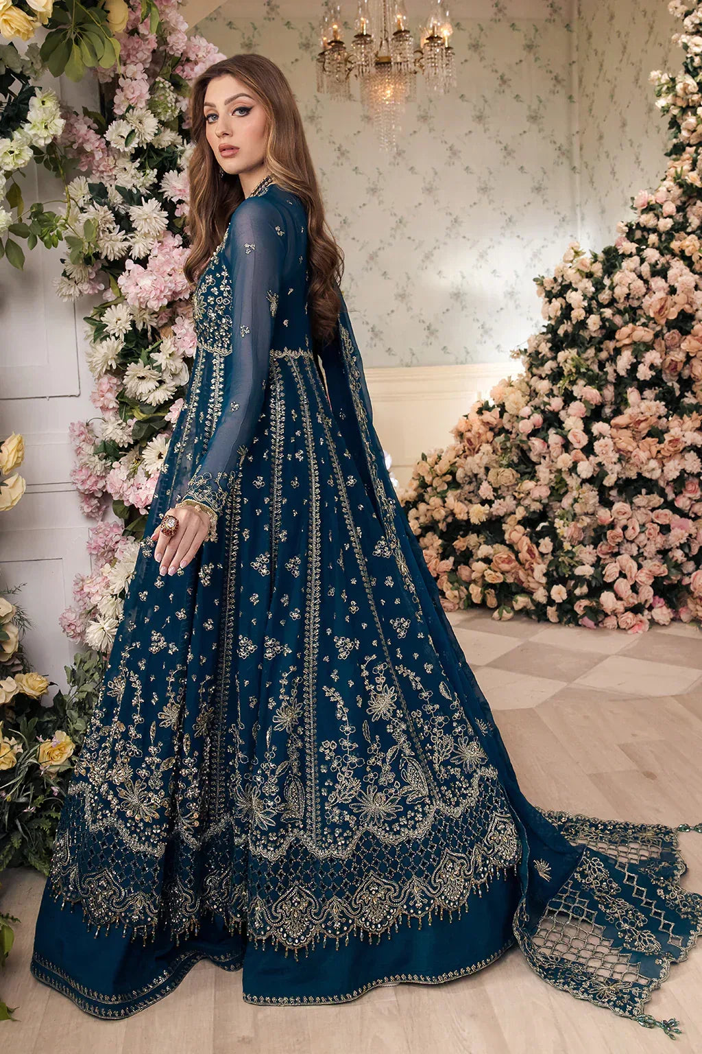 Saad Shaikh | Panache Luxury Chiffon 24 | Yumna - Rang-e-Khaas