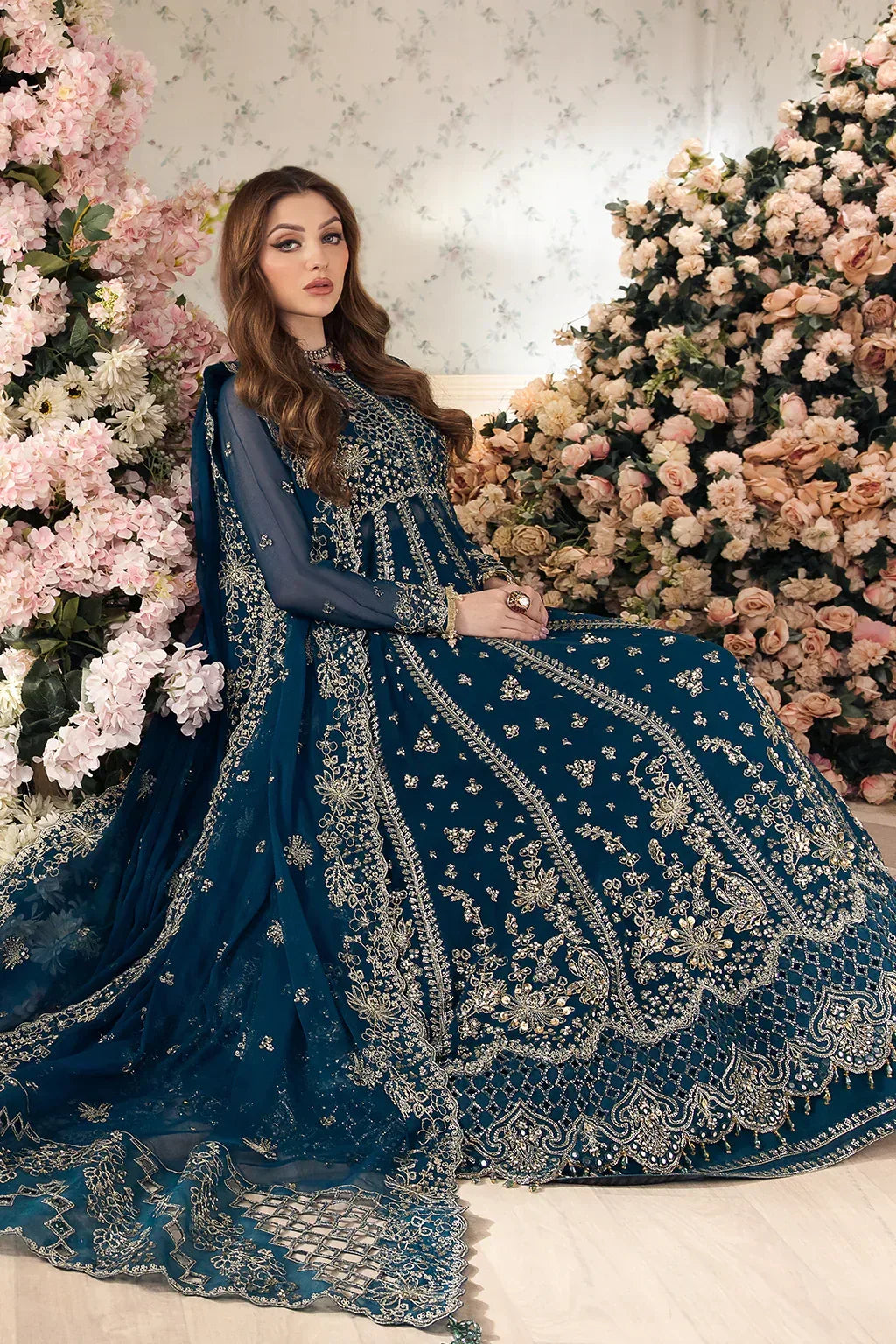 Saad Shaikh | Panache Luxury Chiffon 24 | Yumna - Rang-e-Khaas