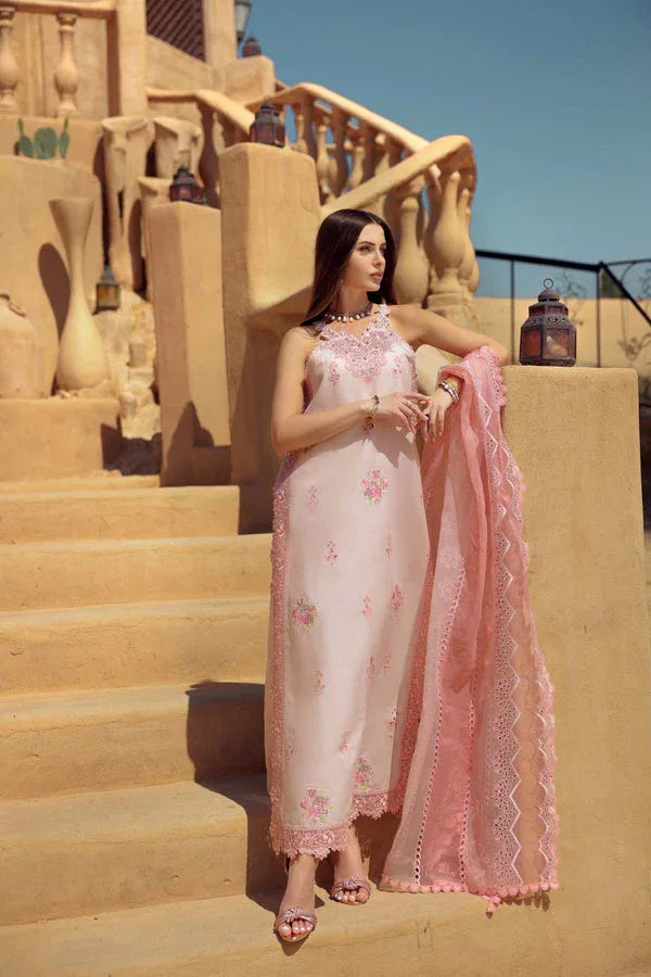 Noor by Saadia Asad | Eid Laserkari Lawn 24 | D5 - Rang-e-Khaas