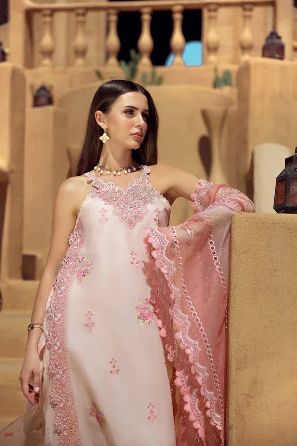 Noor by Saadia Asad | Eid Laserkari Lawn 24 | D5 - Rang-e-Khaas