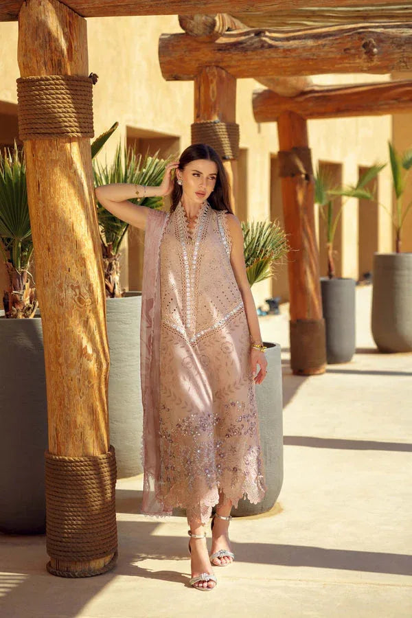 Noor by Saadia Asad | Eid Laserkari Lawn 24 | D10 - Rang-e-Khaas