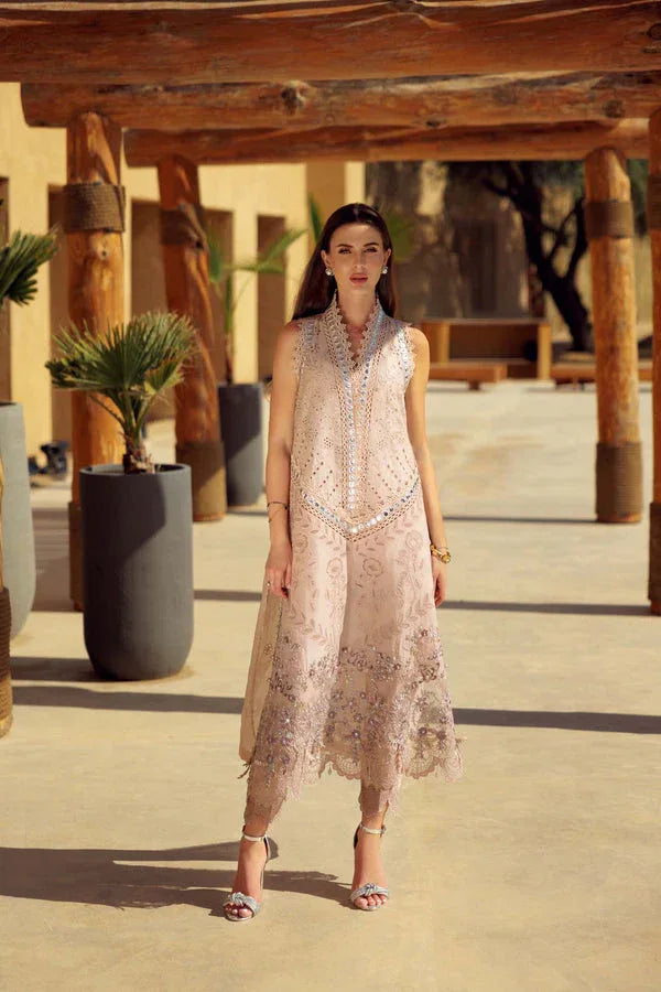 Noor by Saadia Asad | Eid Laserkari Lawn 24 | D10 - Rang-e-Khaas
