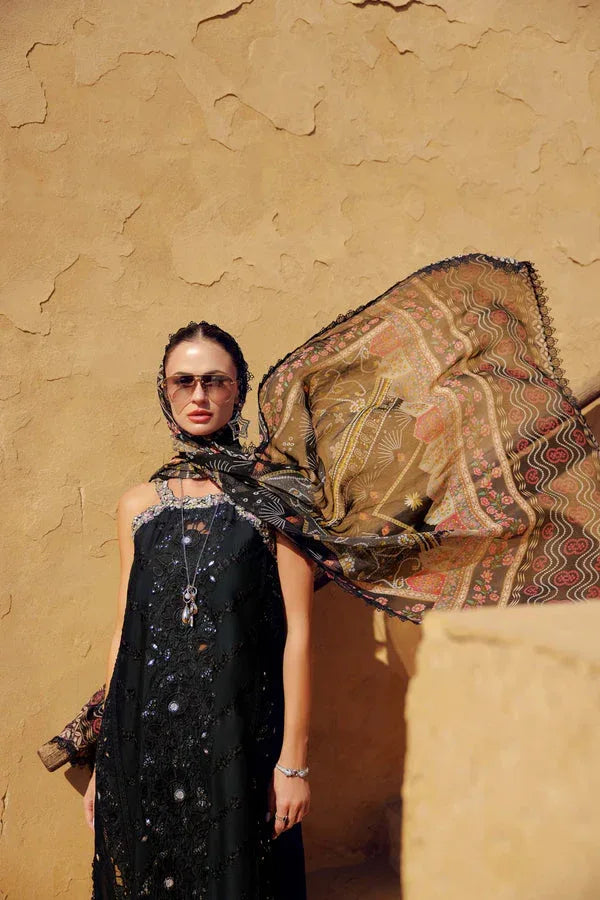 Noor by Saadia Asad | Eid Laserkari Lawn 24 | D6 - Rang-e-Khaas