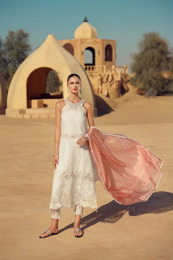 Noor by Saadia Asad | Eid Laserkari Lawn 24 | D7 - Rang-e-Khaas