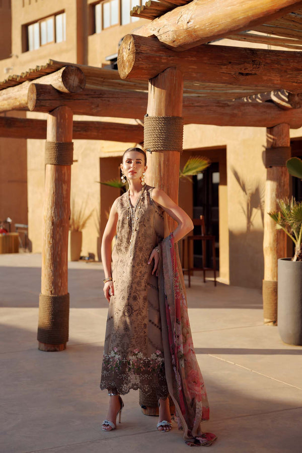 Noor by Saadia Asad | Eid Laserkari Lawn 24 | D8