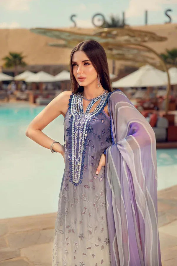 Noor by Saadia Asad | Eid Laserkari Lawn 24 | D3 - Rang-e-Khaas