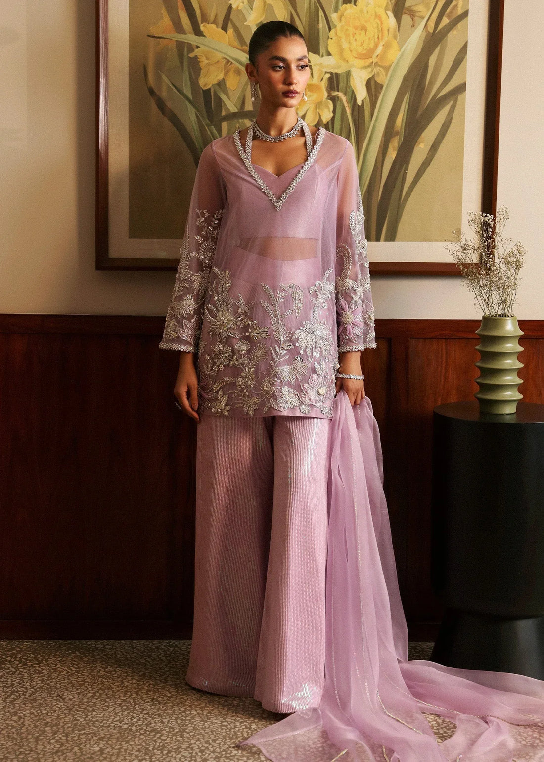 Sadaf Fawad Khan | Late Checkout at the Fred | Purple Charm - Rang-e-Khaas