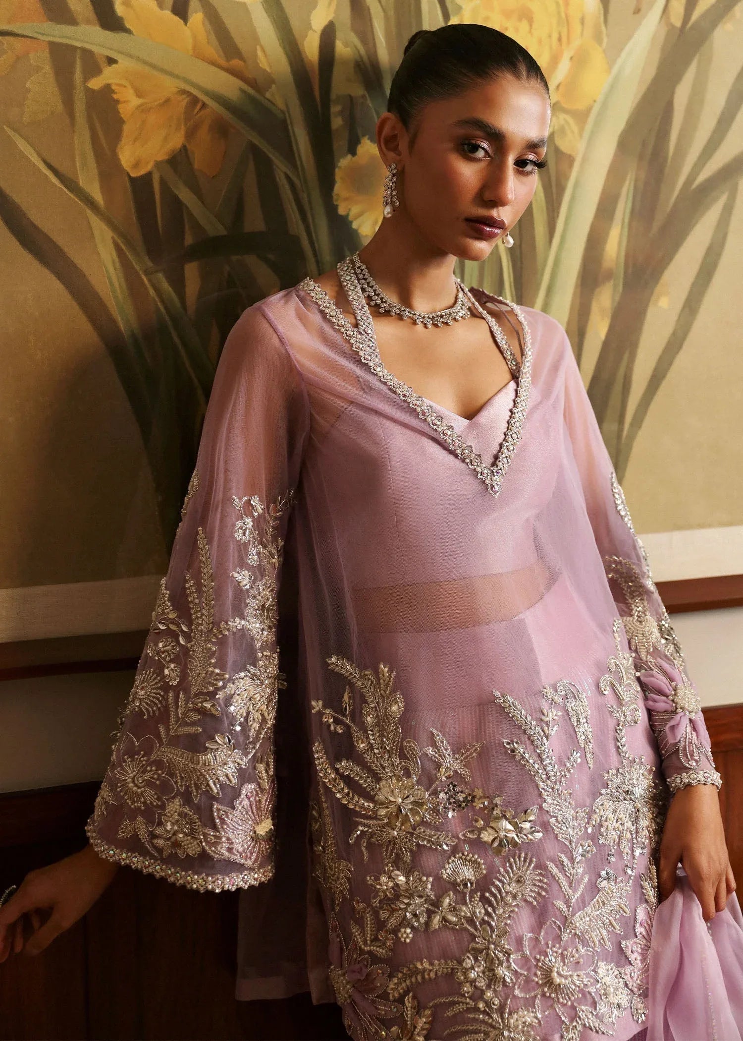 Sadaf Fawad Khan | Late Checkout at the Fred | Purple Charm - Rang-e-Khaas