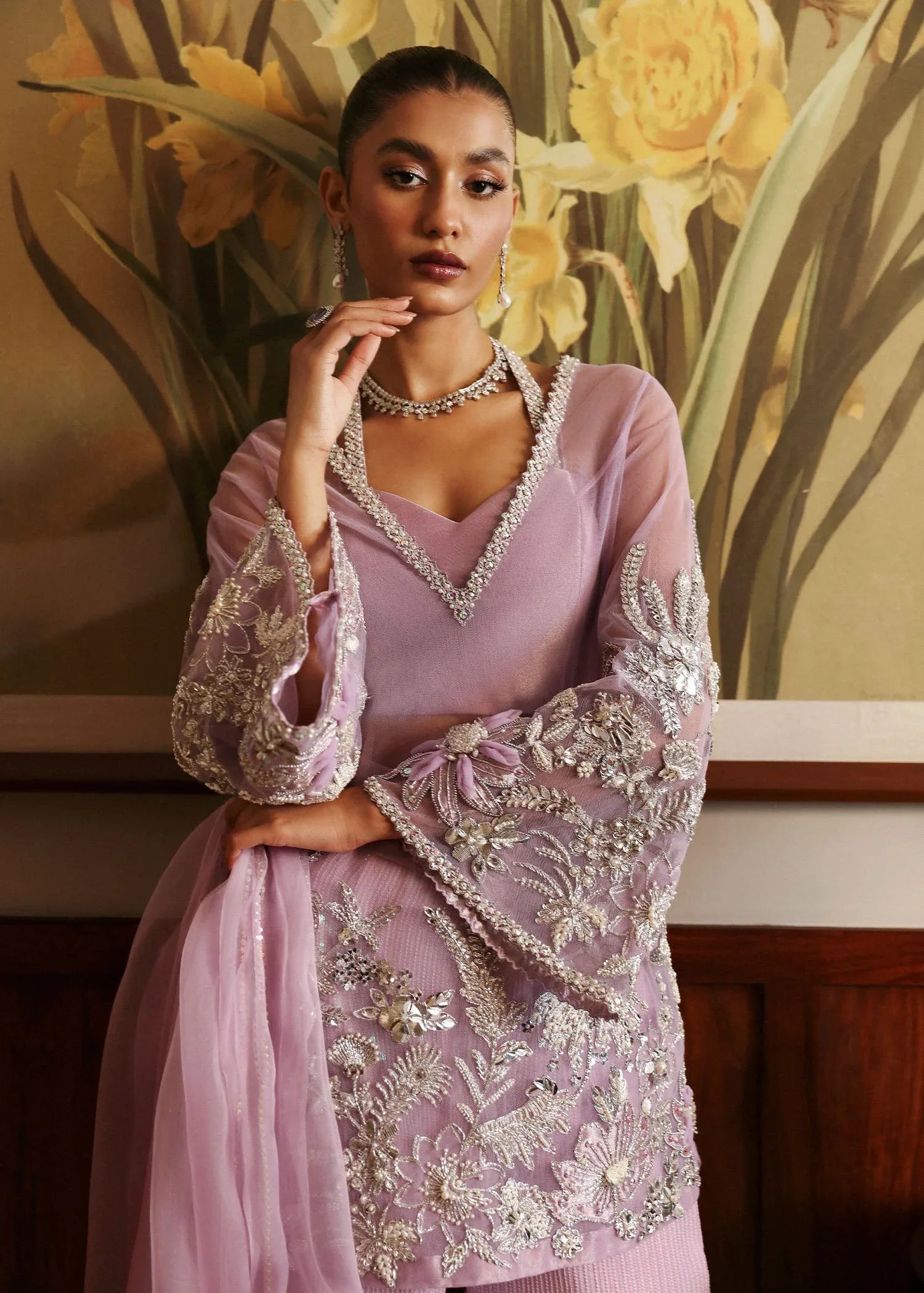 Sadaf Fawad Khan | Late Checkout at the Fred | Purple Charm - Rang-e-Khaas