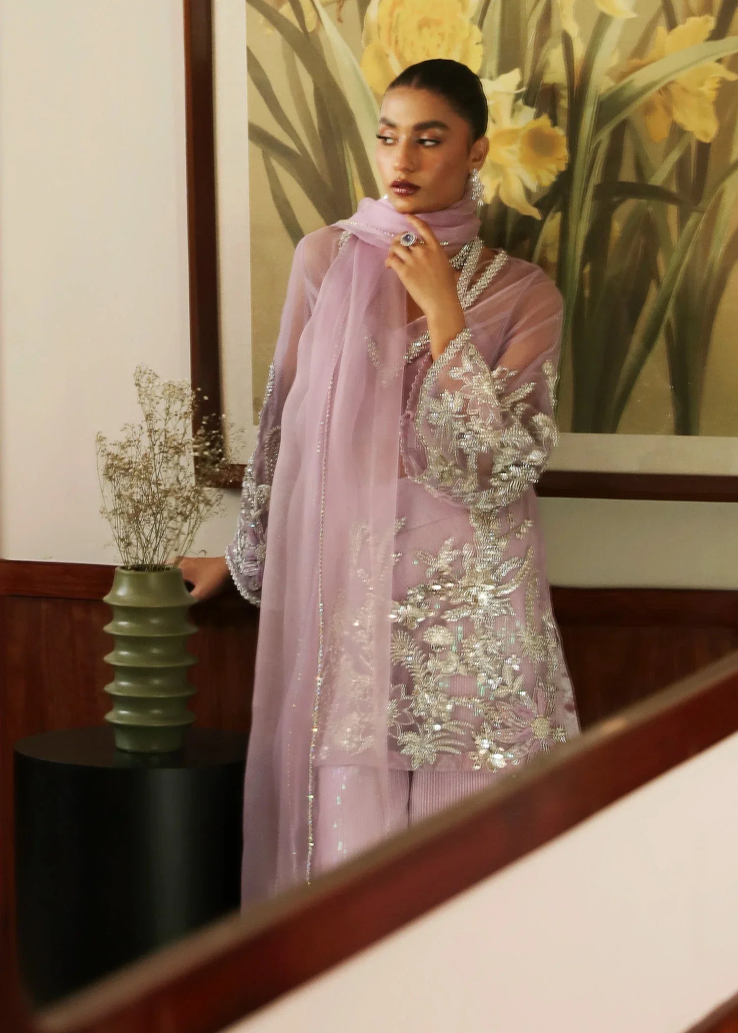 Sadaf Fawad Khan | Late Checkout at the Fred | Purple Charm - Rang-e-Khaas