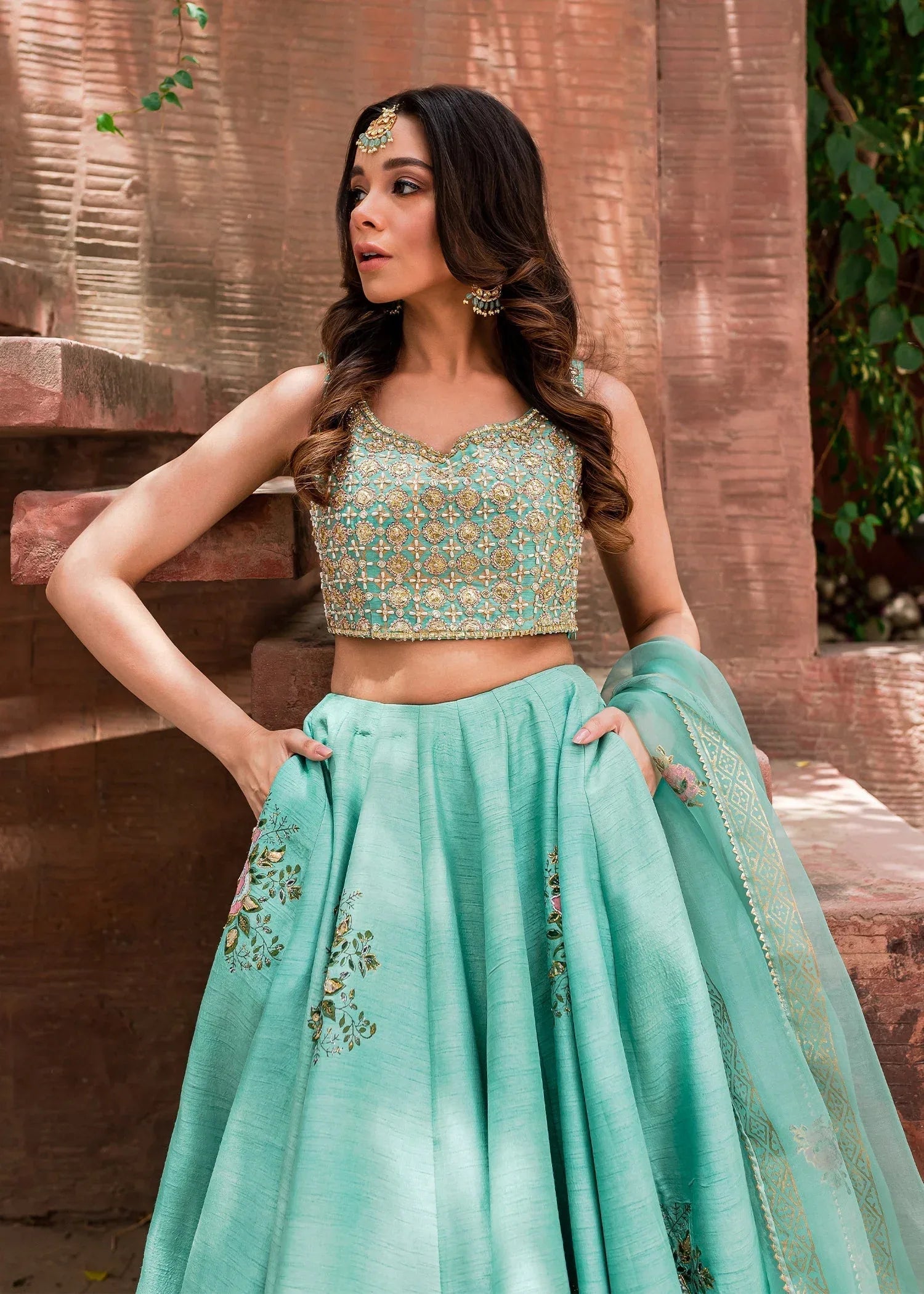 Sadaf Fawad Khan | Zinnia Festive Formals | Firuzeh - Rang-e-Khaas