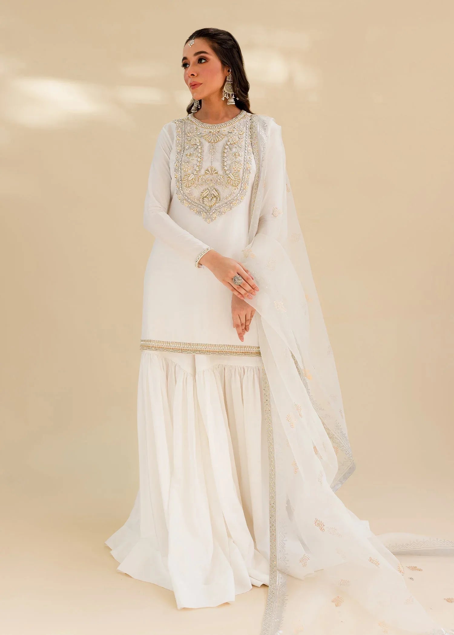 Sadaf Fawad Khan | Zinnia Festive Formals | Zarin - Rang-e-Khaas
