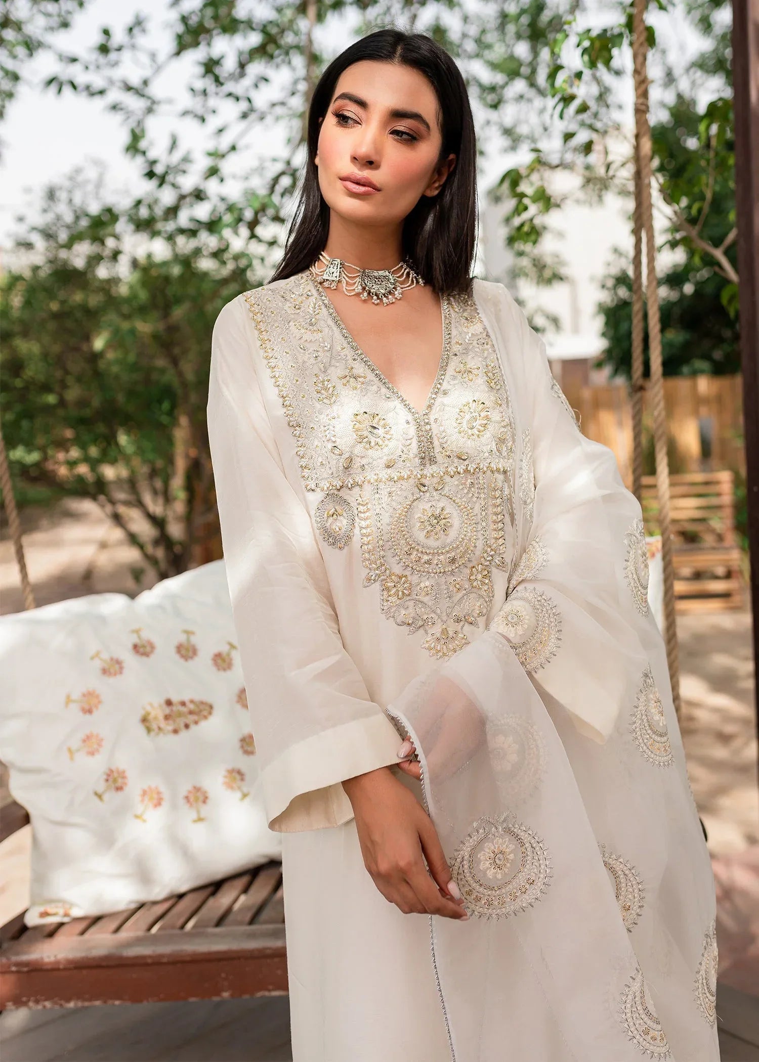 Sadaf Fawad Khan | Zinnia Festive Formals | Nysa - Rang-e-Khaas