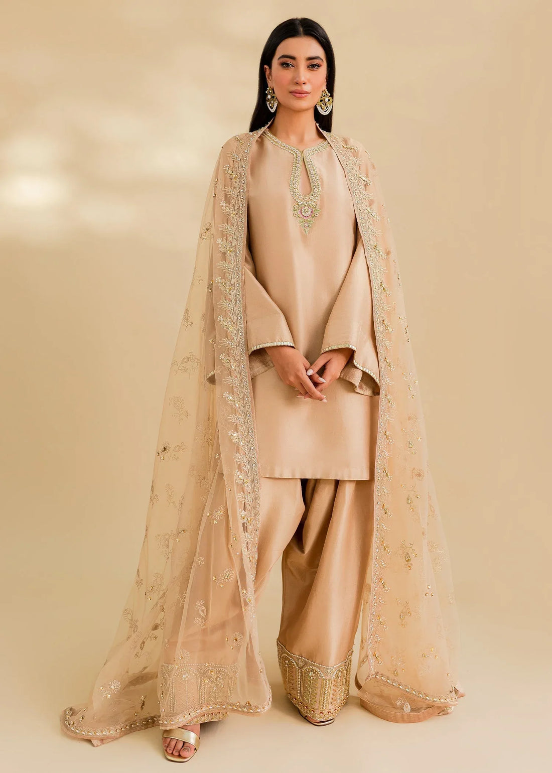 Sadaf Fawad Khan | Zinnia Festive Formals | Freya - Rang-e-Khaas